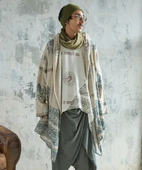 Mantra Tiered Versatile Hoodie Cardigan