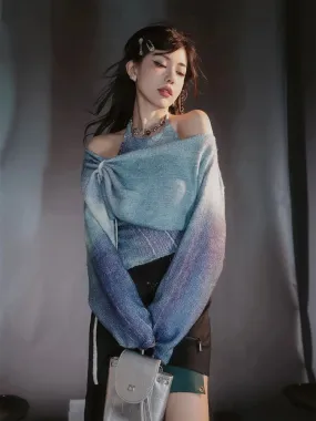 Marble Refreshing Gradation Layered Tops【s0000004027】