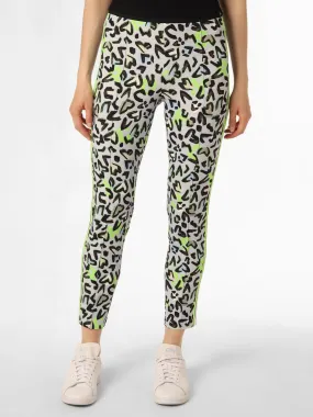 Marc Cain Sofia Pleated Front Regular Pants, Multicolor