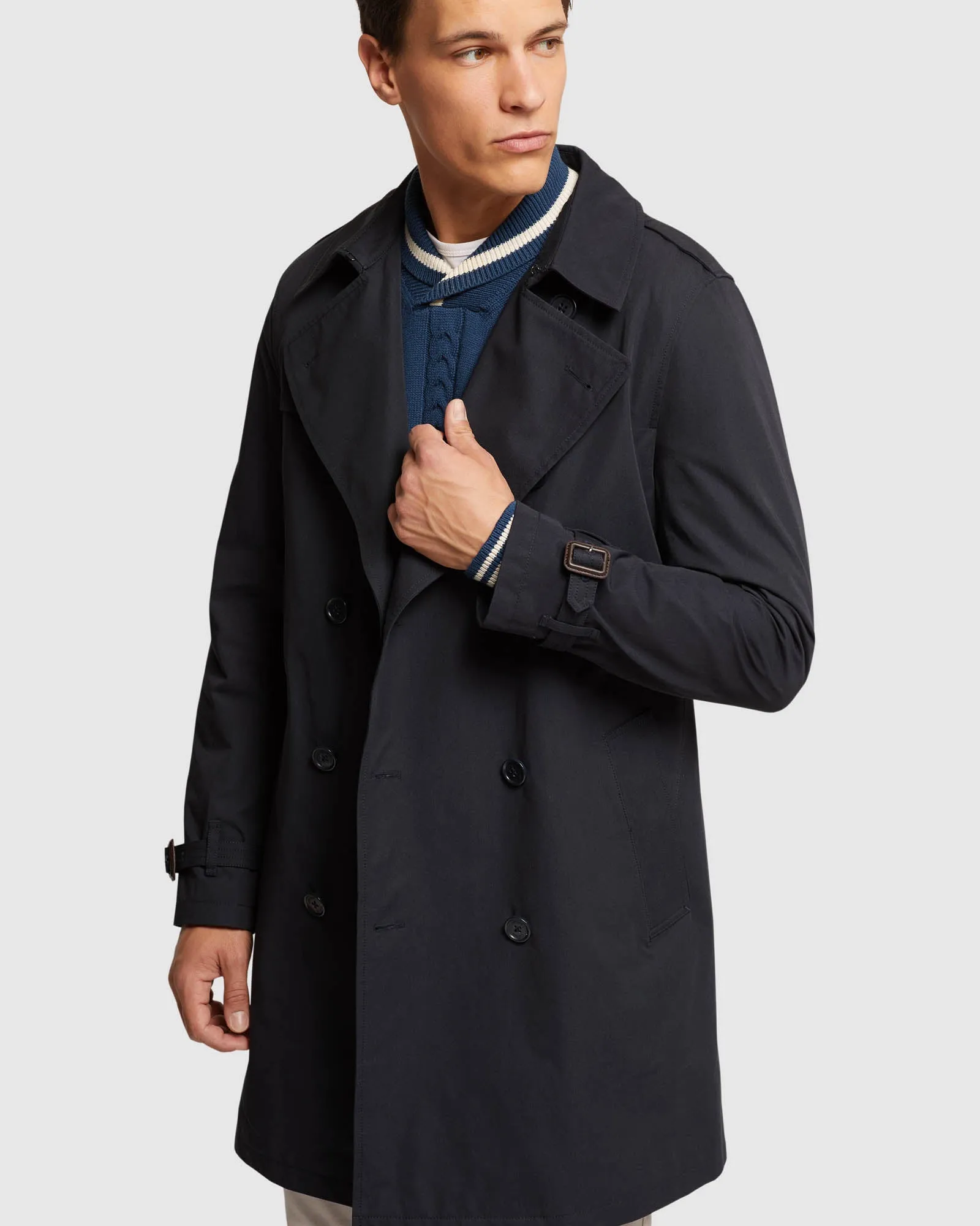 Marco Short Trench Coat
