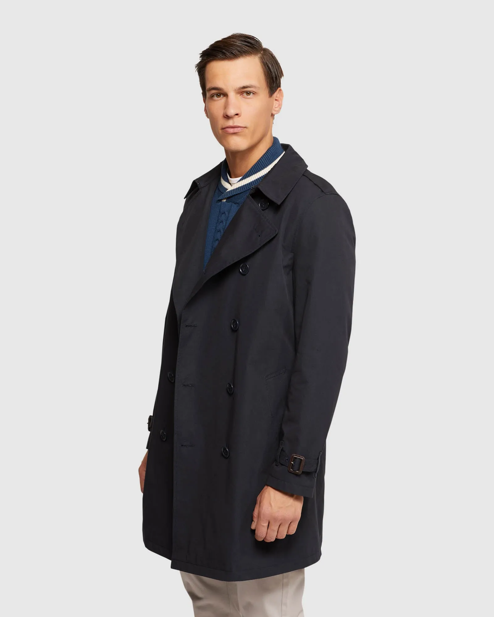 Marco Short Trench Coat