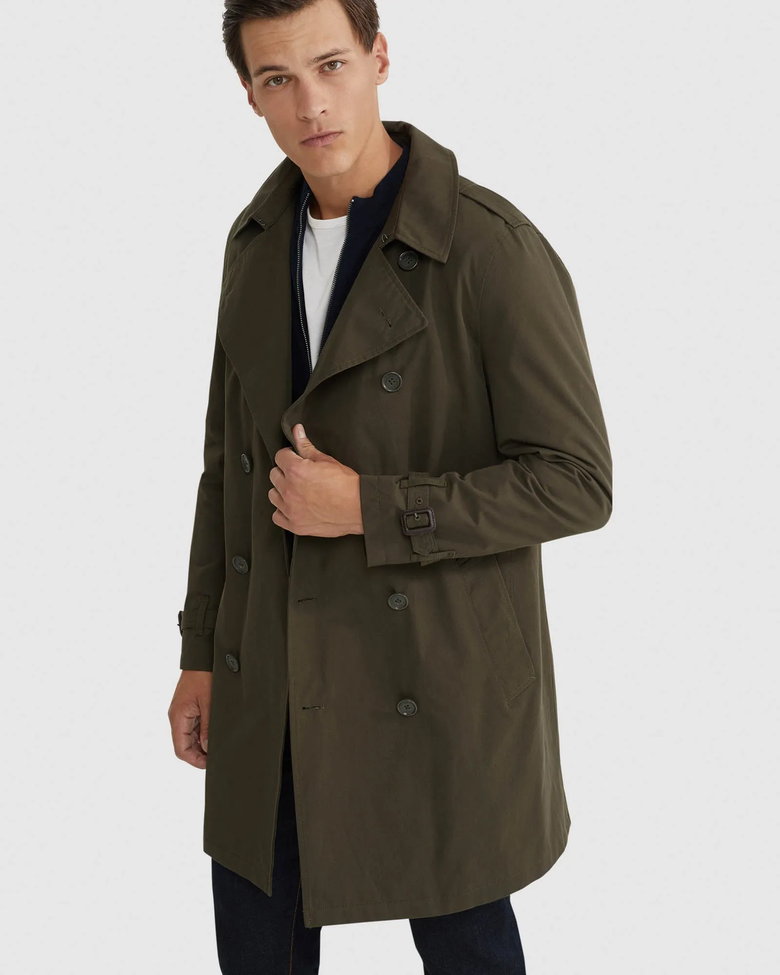 Marco Short Trench Coat