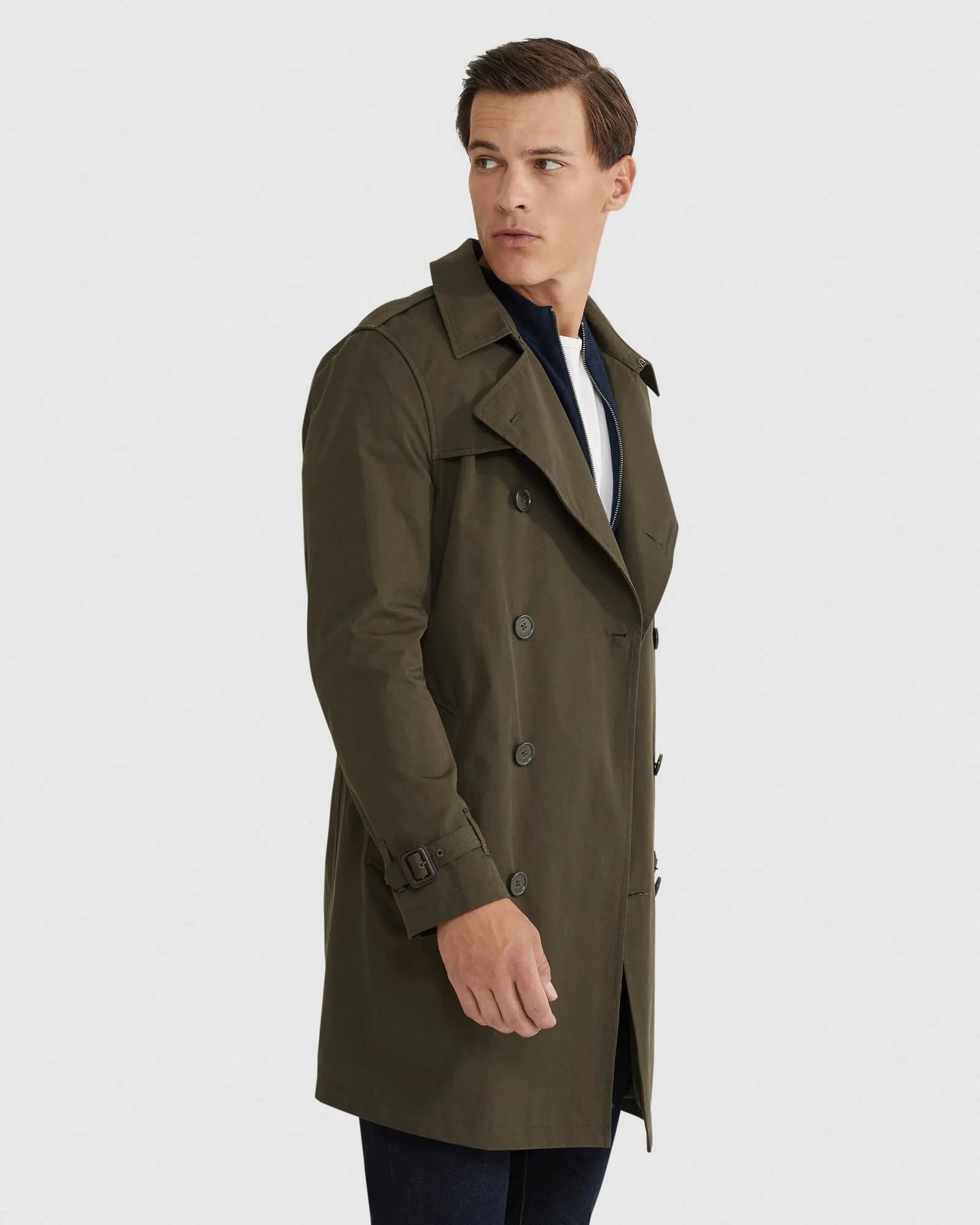 Marco Short Trench Coat