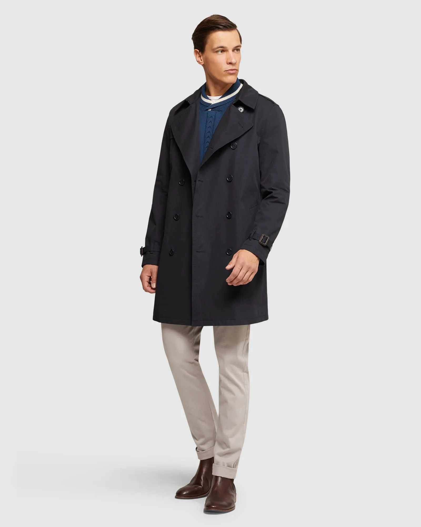 Marco Short Trench Coat