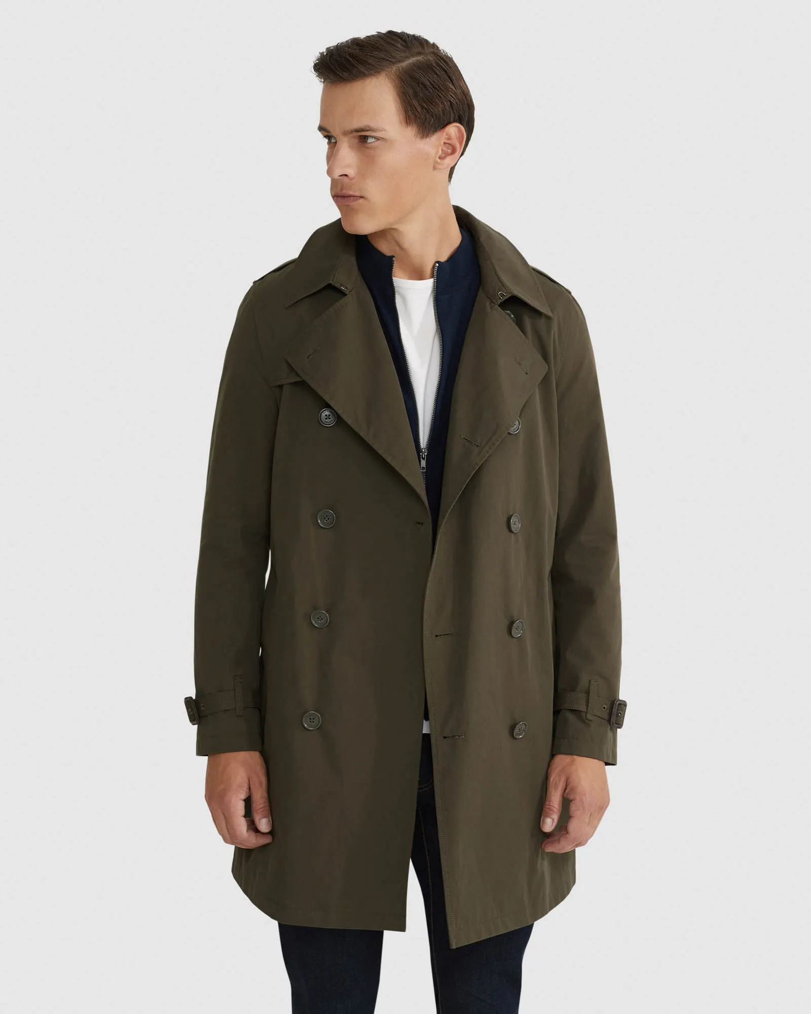 Marco Short Trench Coat