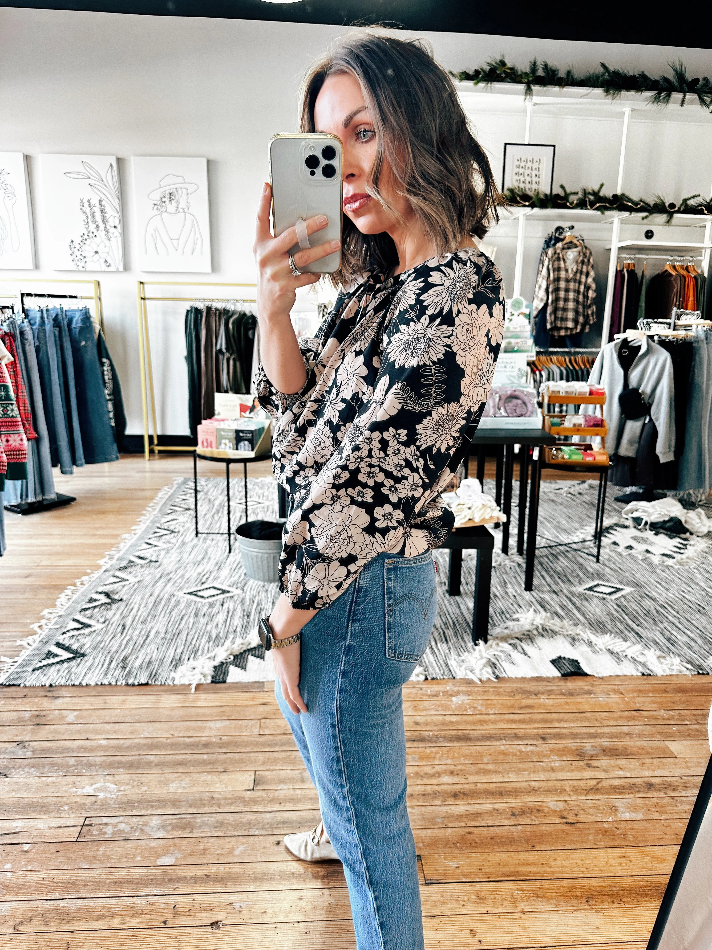 Margot Button Down Blouse