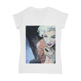 Marilyn Classic Women's V-Neck T-Shirt