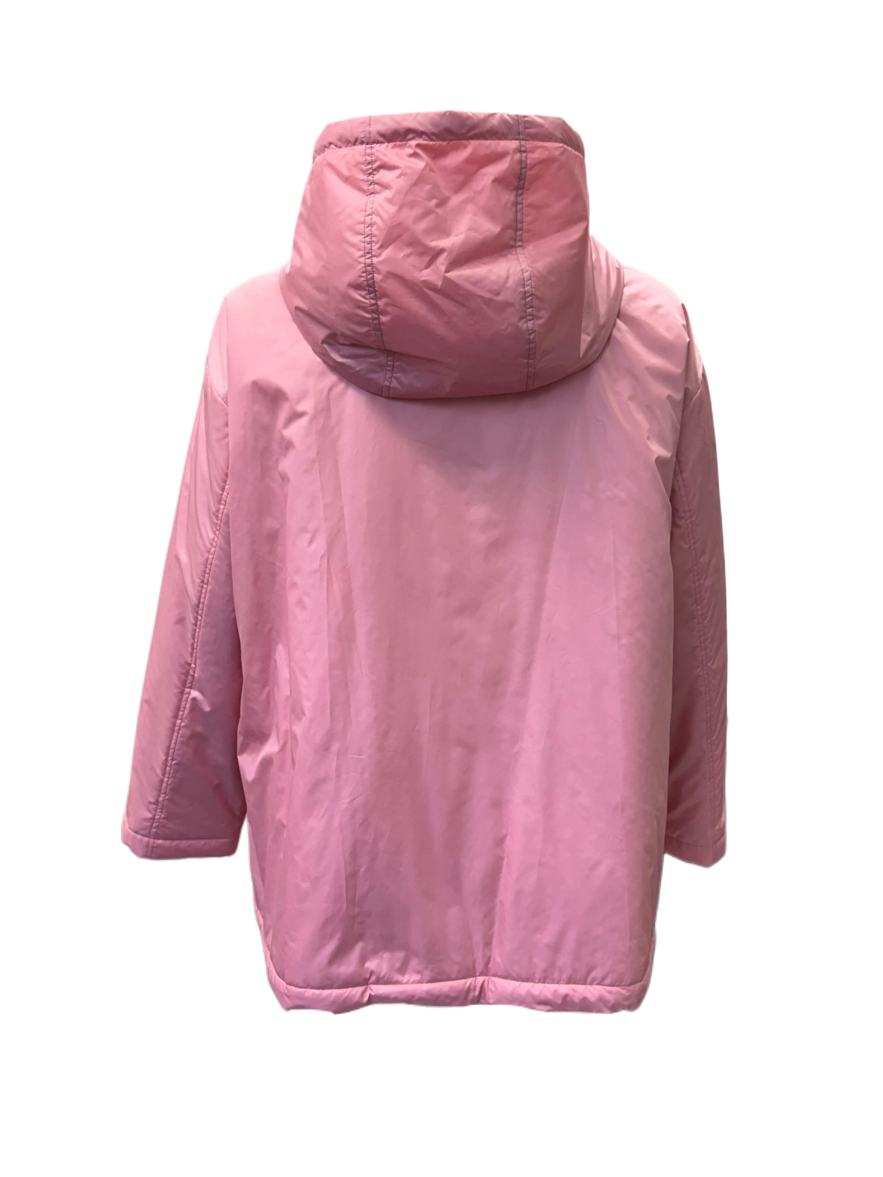 Marina Rinaldi Women's Pink Pagella Quilted Jacket NWT