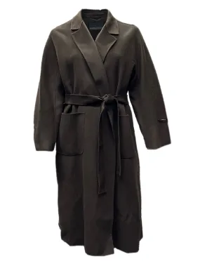Marina Rinaldi Women's Tobacco Toscana Wool Coat NWT