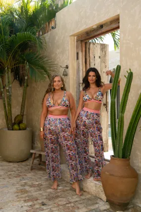 Marina Wide Leg Pants - Havana Day