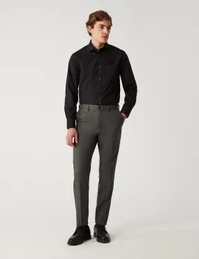 Marks & Spencer Active Waist Slim Trousers, Gray