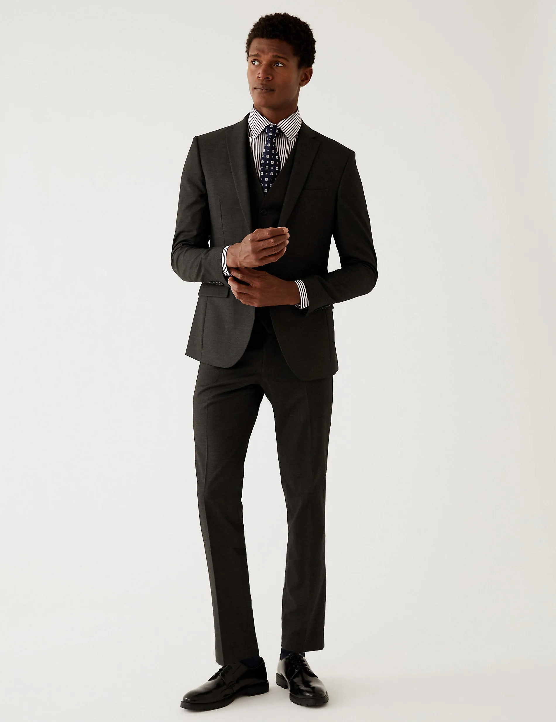 Marks & Spencer Stretch Skinny Suit Pants