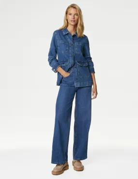 Marks & Spencer Wide Leg Jeans