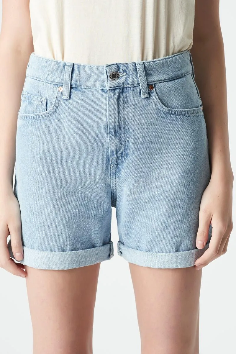 Marla Shorts - Bleached Denim