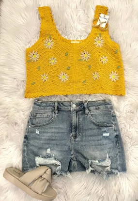 Distressed Shorts