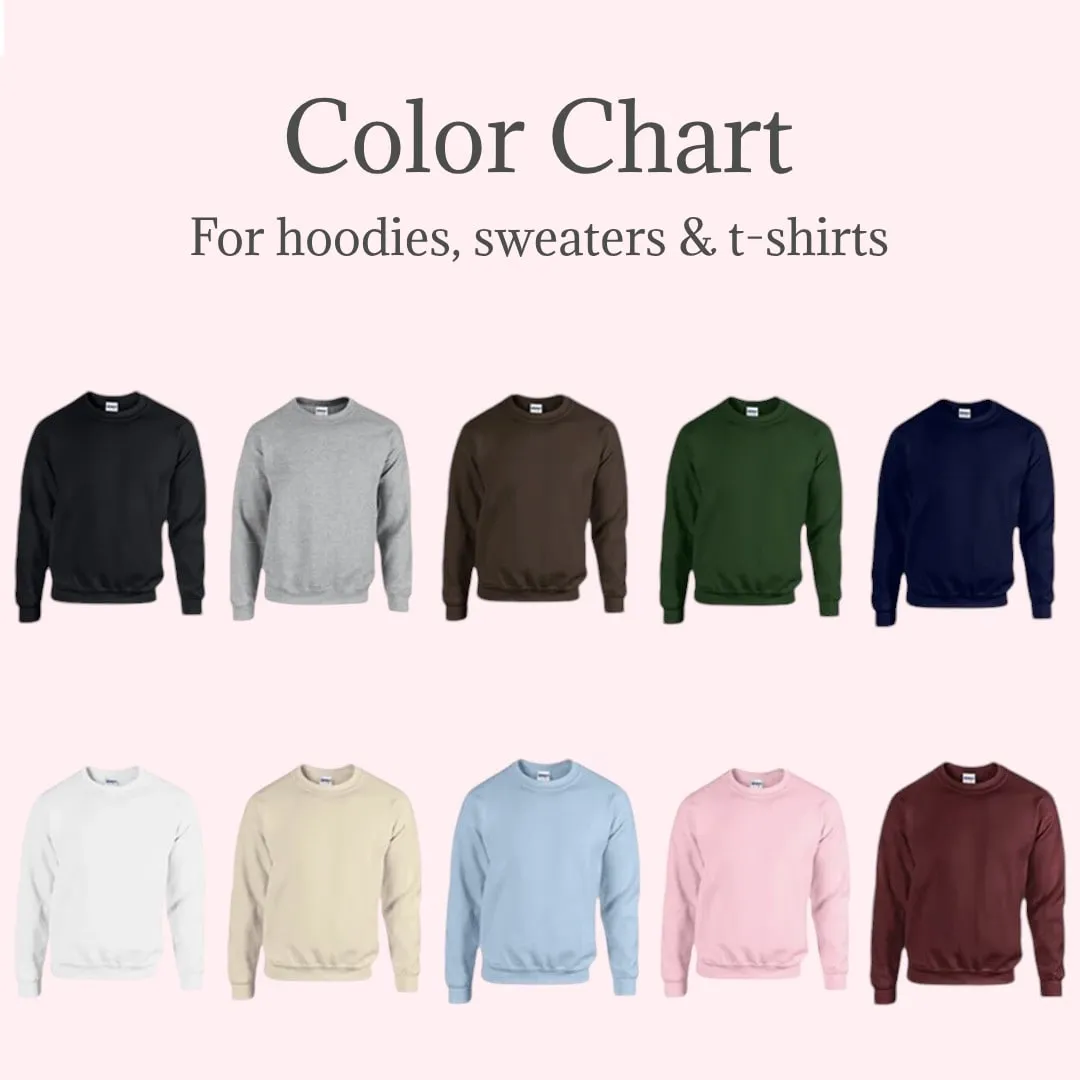 Matching Couple Hoodies -  Ember x Wade Custom Embroidered Sweatshirts For Couples