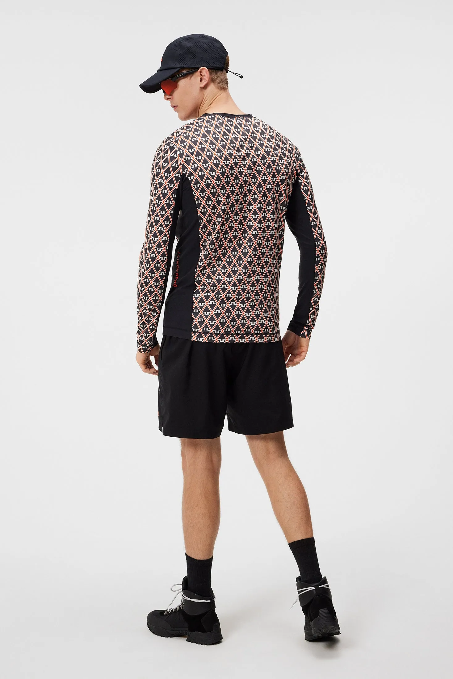 Matias Print Baselayer / Geo Black