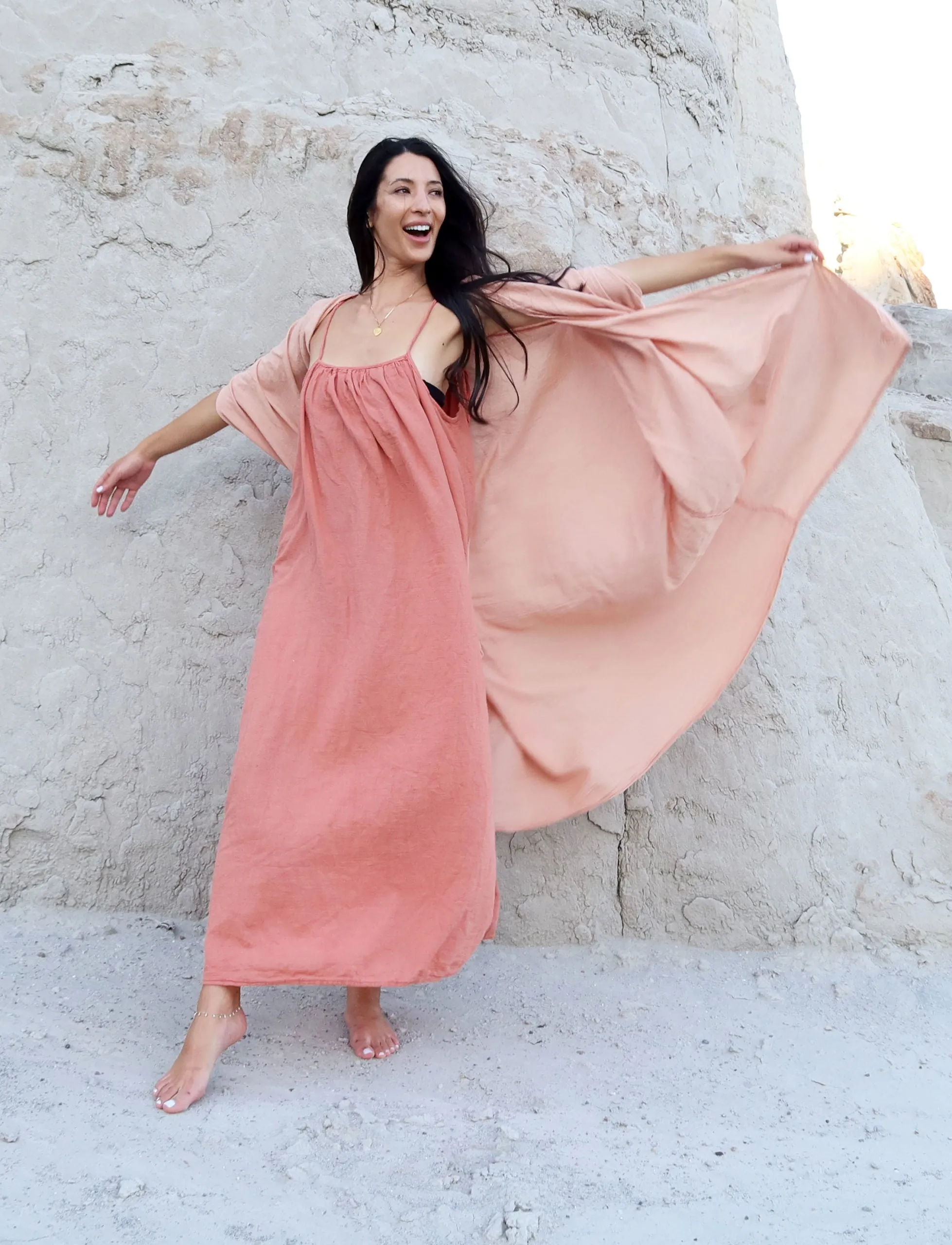 Matriarch Duster Below Knee Kaftan