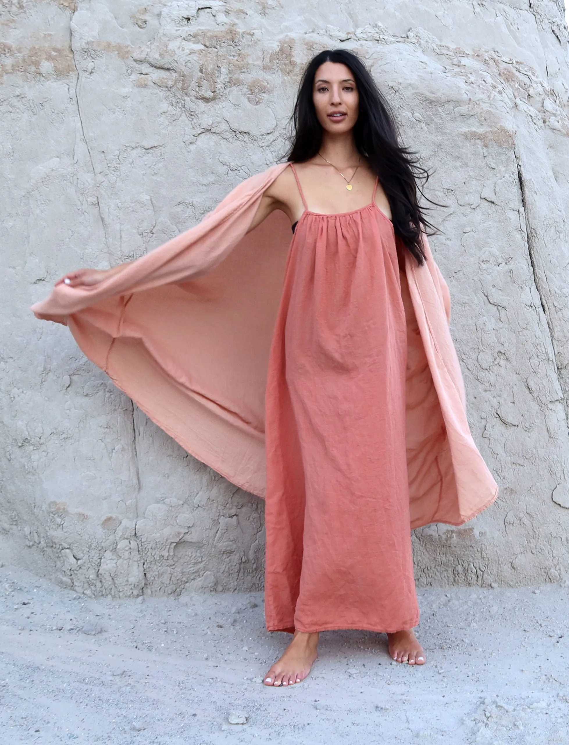 Matriarch Duster Below Knee Kaftan
