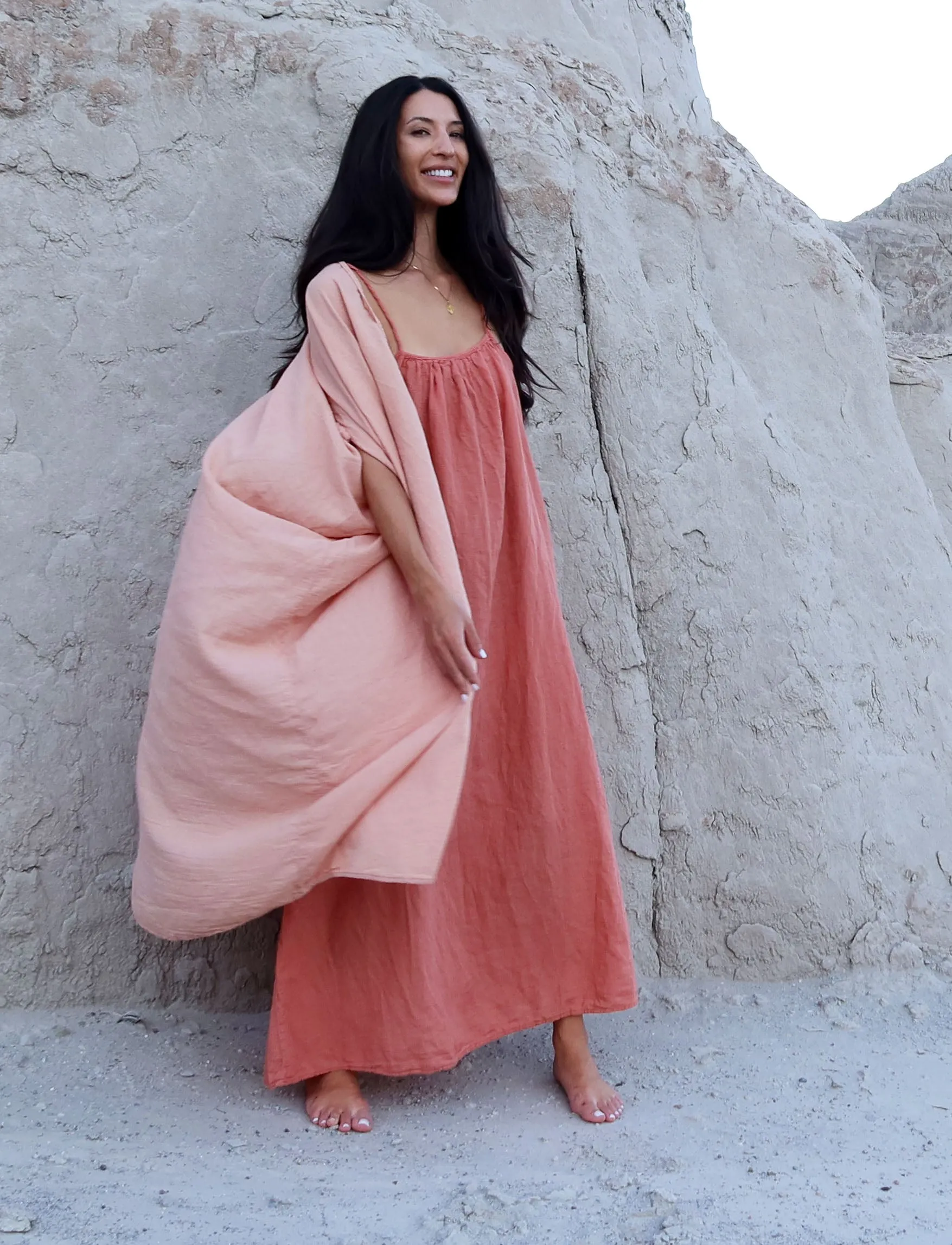 Matriarch Duster Below Knee Kaftan