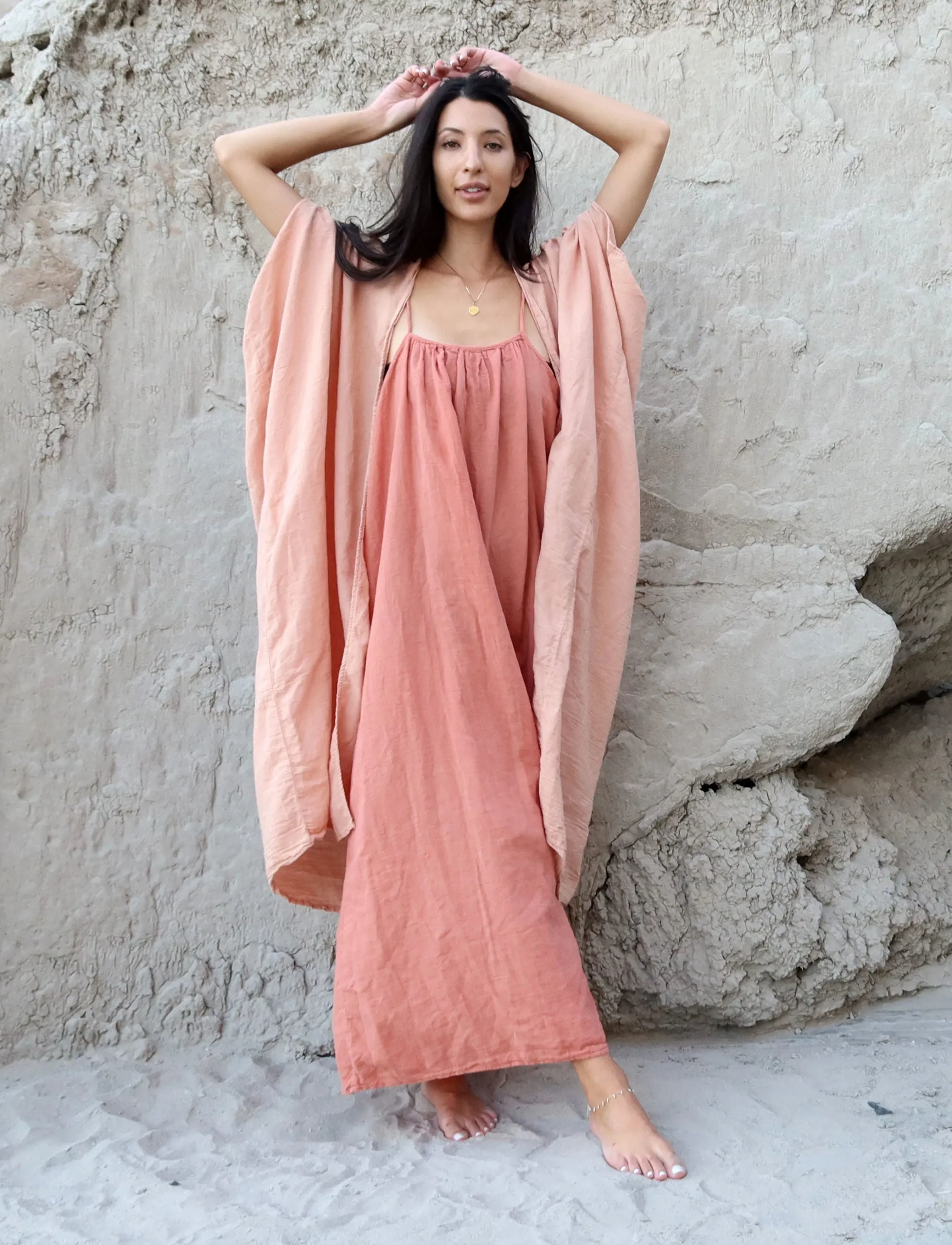 Matriarch Duster Below Knee Kaftan