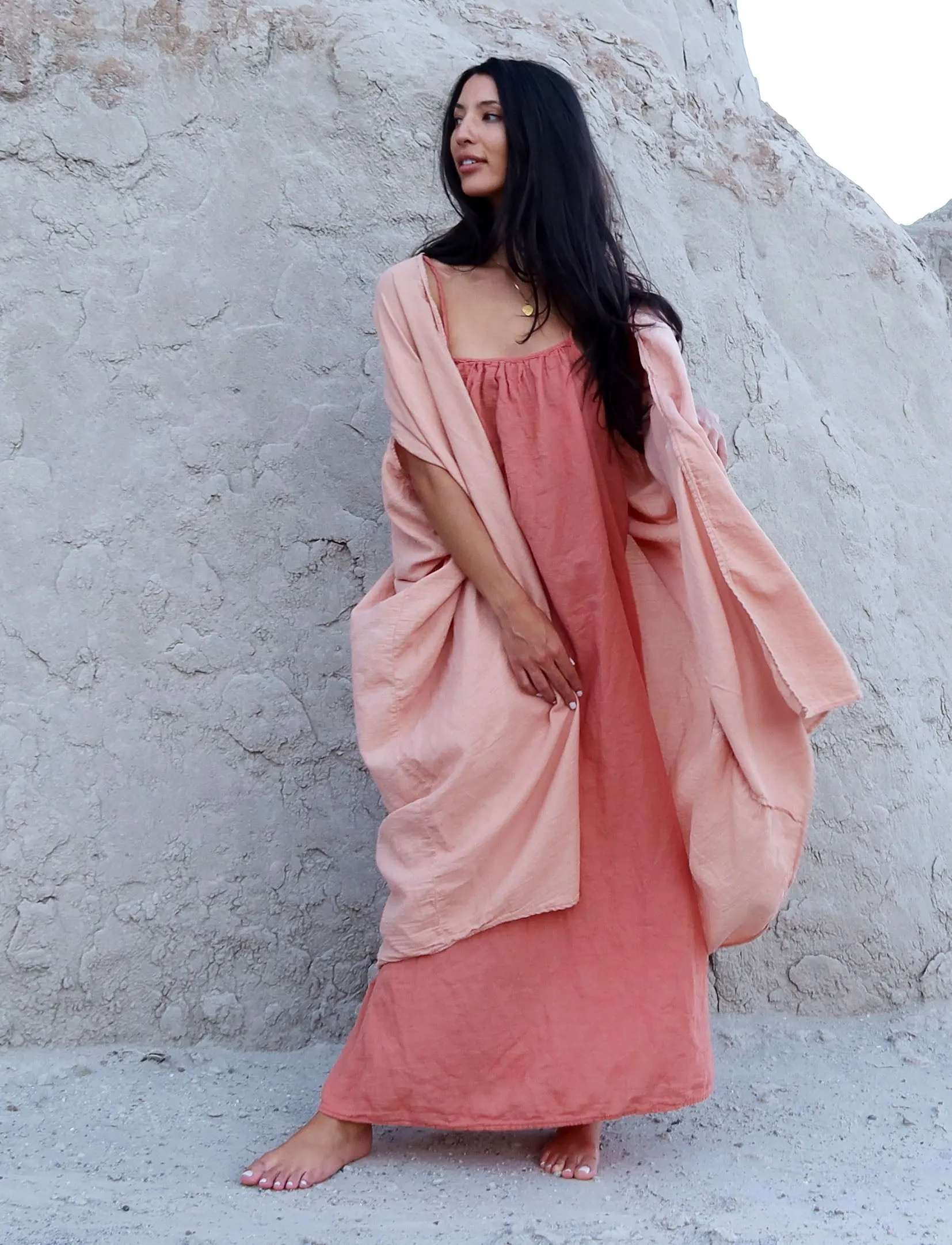 Matriarch Duster Below Knee Kaftan