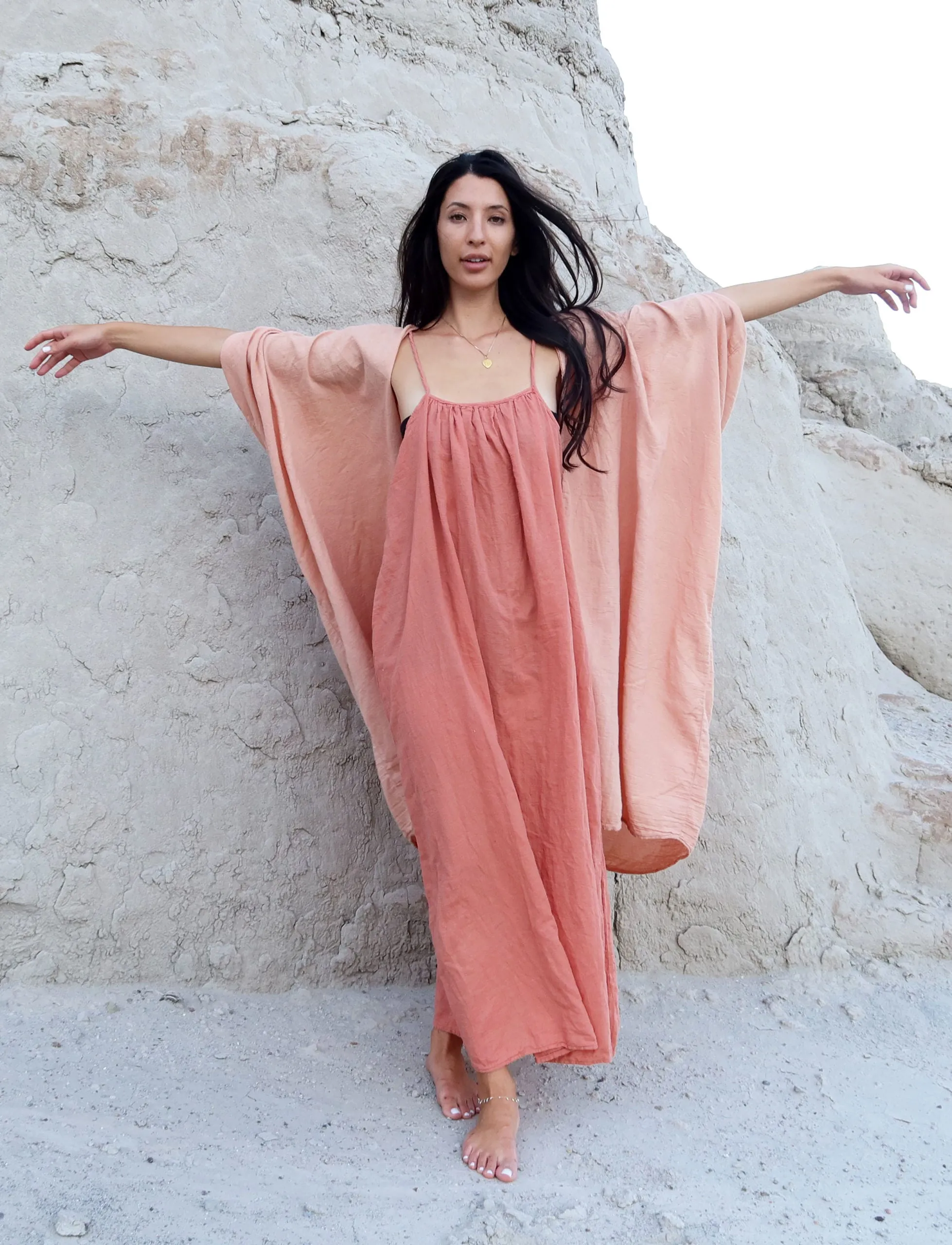 Matriarch Duster Below Knee Kaftan