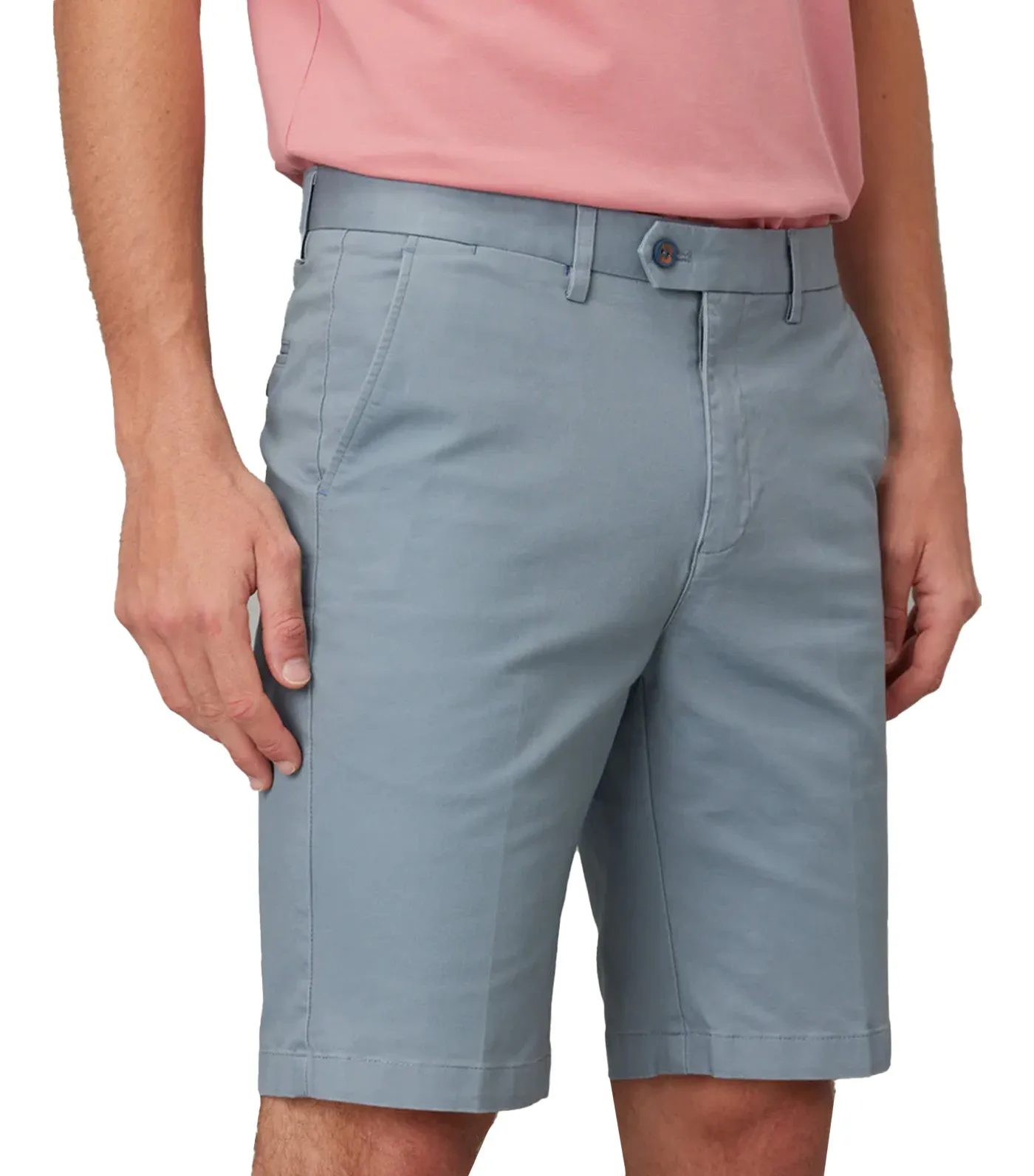 Matsuda Washed Shorts Slate Blue
