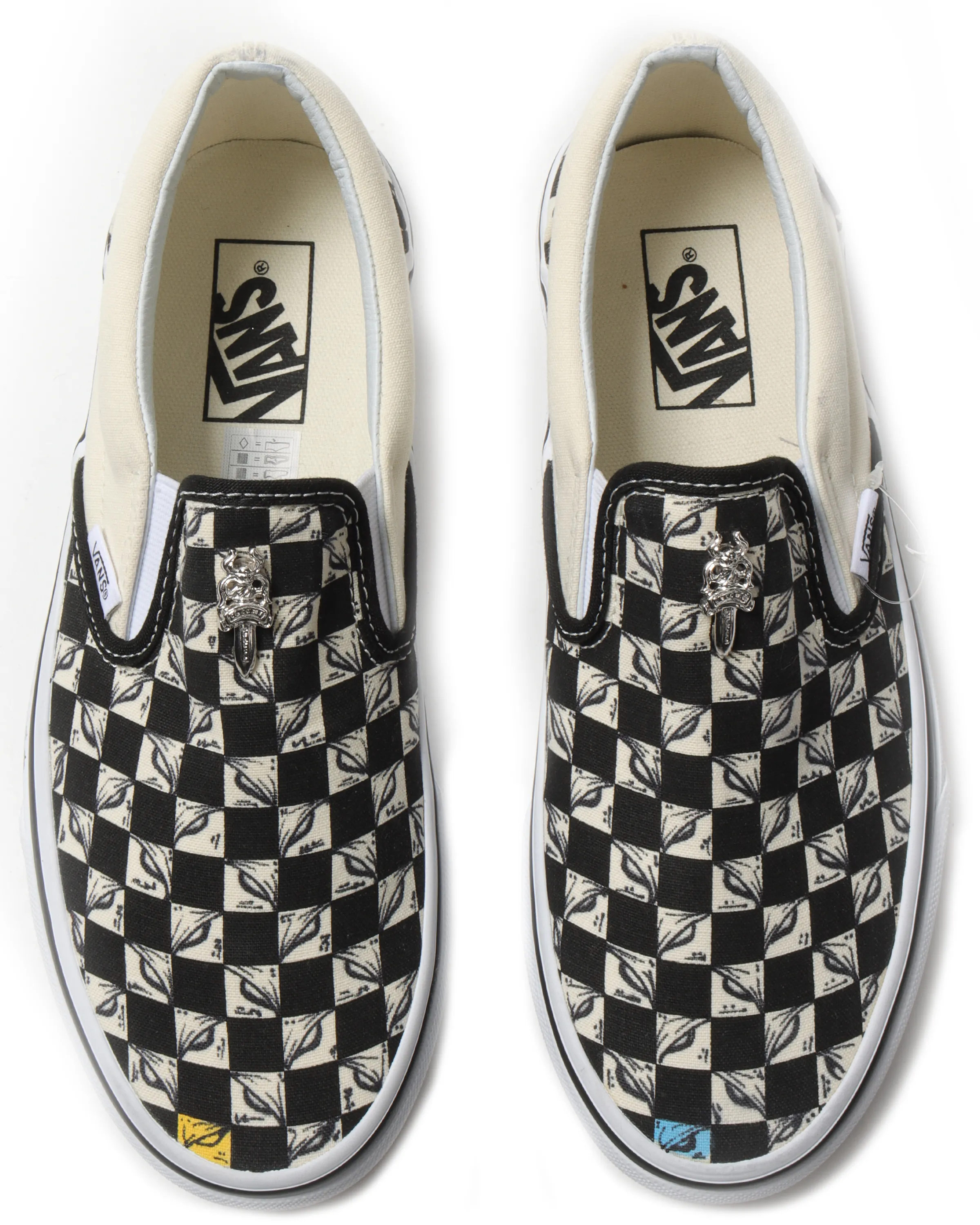 Matty Boy "99 Eyes" Checkered Slip-On Vans