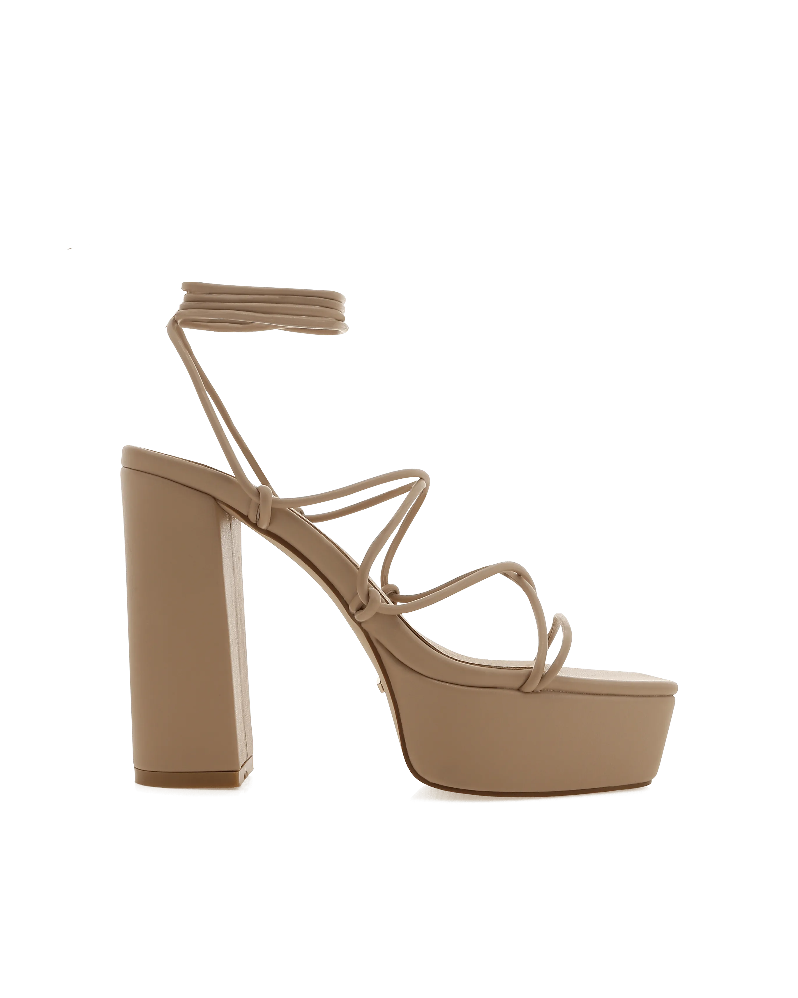 Maude Platform Sandal Parchment