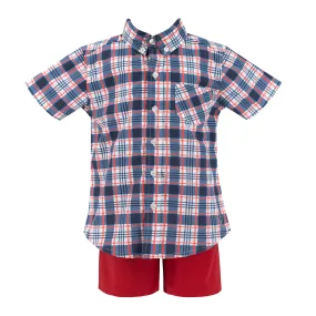 Maverick Boy Button Down/Short Set