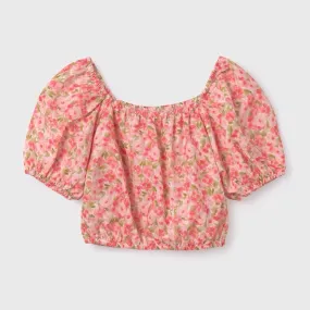 Mayoral Older Girls Tunic Top 6103 Pink