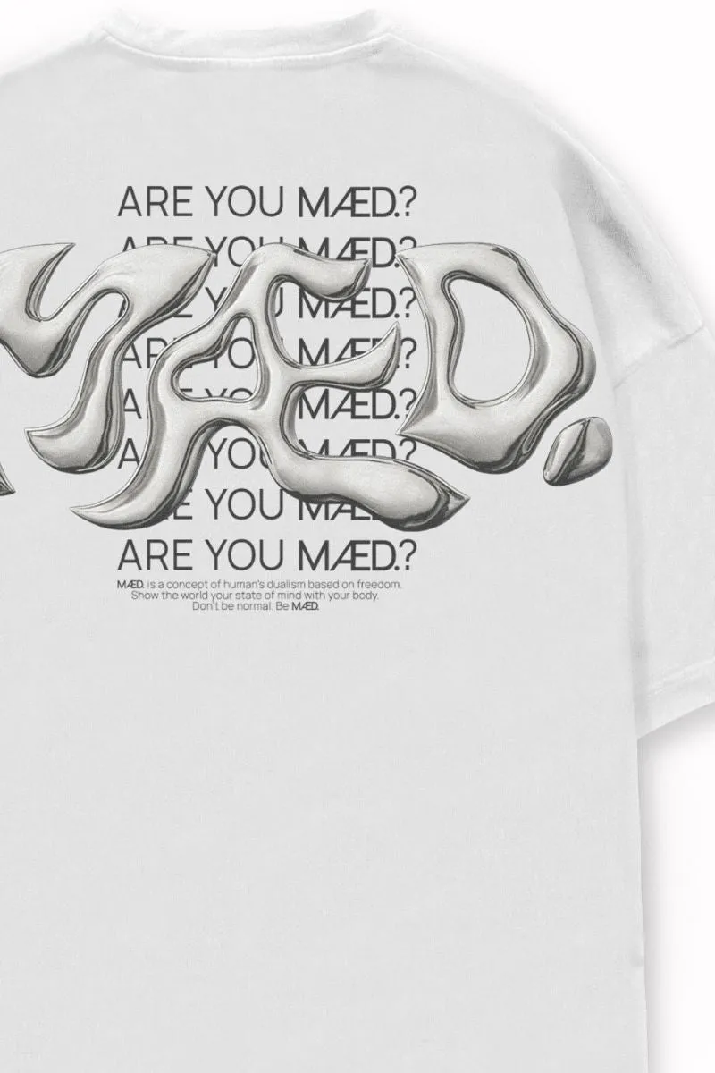 MÆD Liquid T-shirts - White