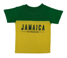 ME21200, Children two Tone Foam print T-Shirt Asst