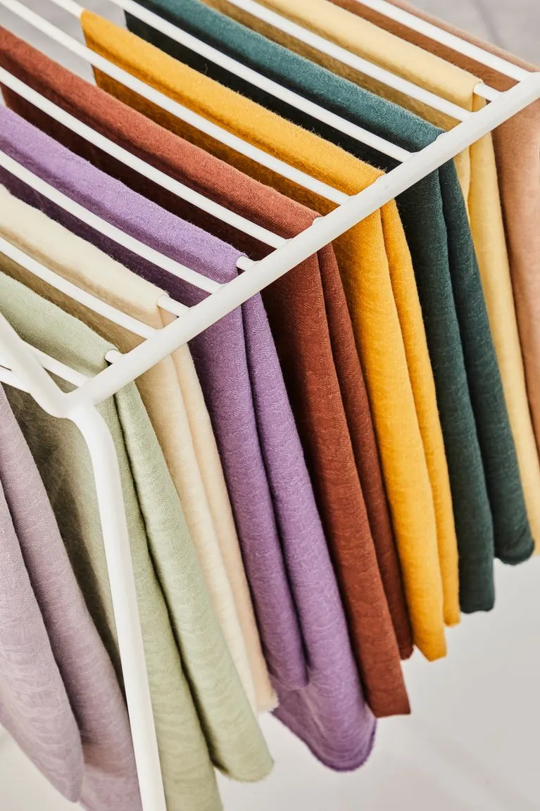 Meet MILK - Purple Haze Hoya Jacquard Linen Blend with TENCEL™ Lyocell fibers