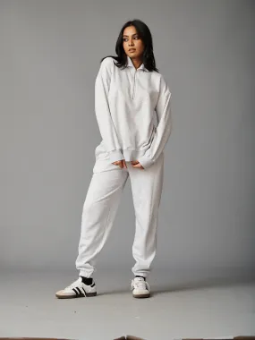 MELANGE MODE FLEECE COORD SET