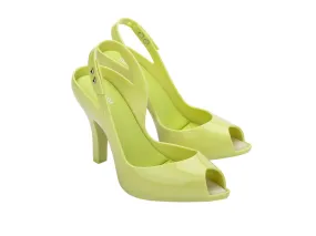 Melissa Lady Dragon II AD Green Heels Sandals