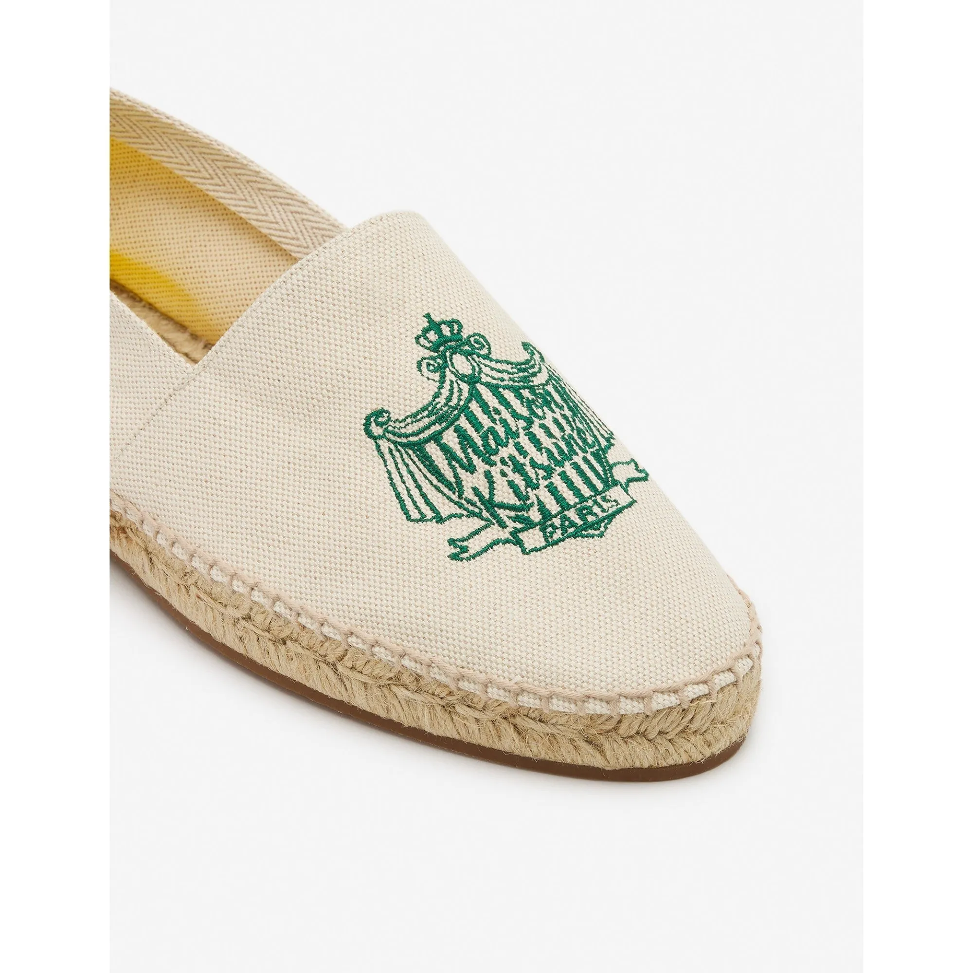 Men Maison Kitsune Crest Espadrilles - Off-White