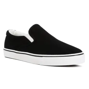 Men's Canvas Slip On Sneakers