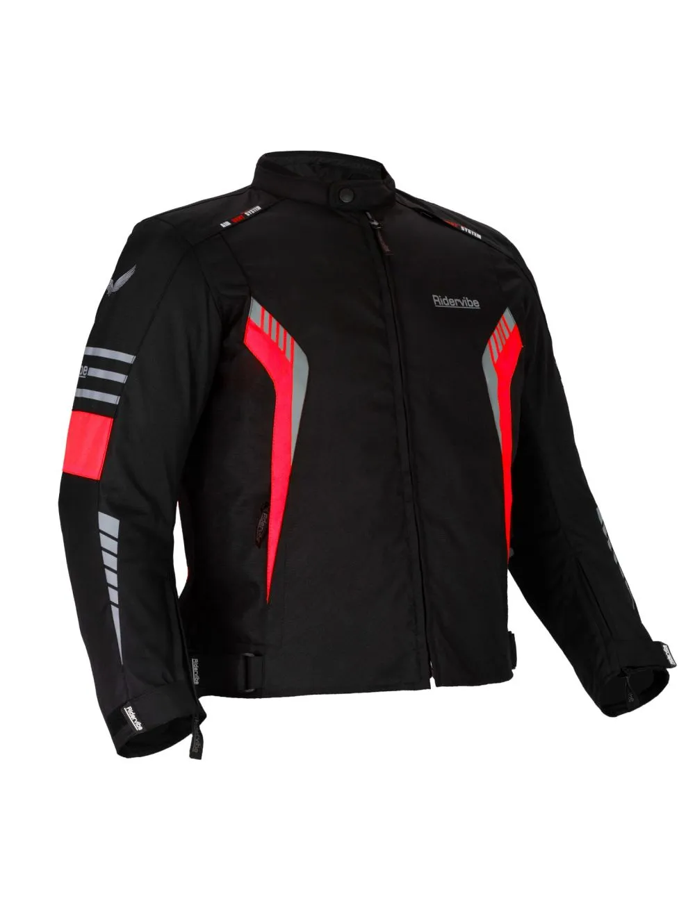 Men's CE Armored Nylon & Mesh Motorcycle Waterproof Biker Jackets CHOOSE COLOR