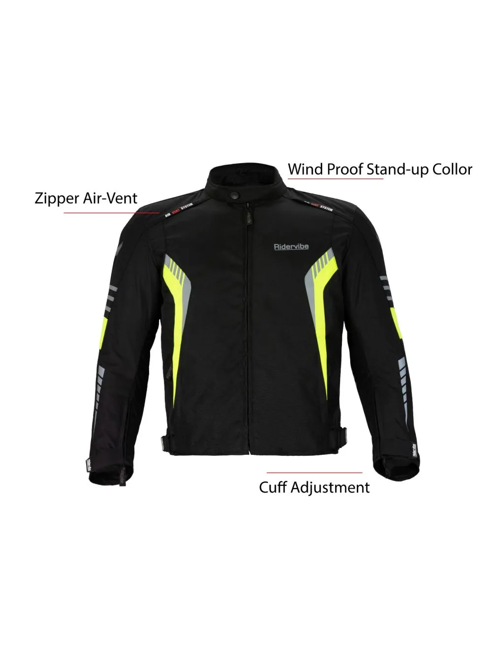Men's CE Armored Nylon & Mesh Motorcycle Waterproof Biker Jackets CHOOSE COLOR