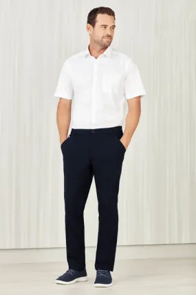 Mens Comfort Waist Flat Front Pant CL958ML