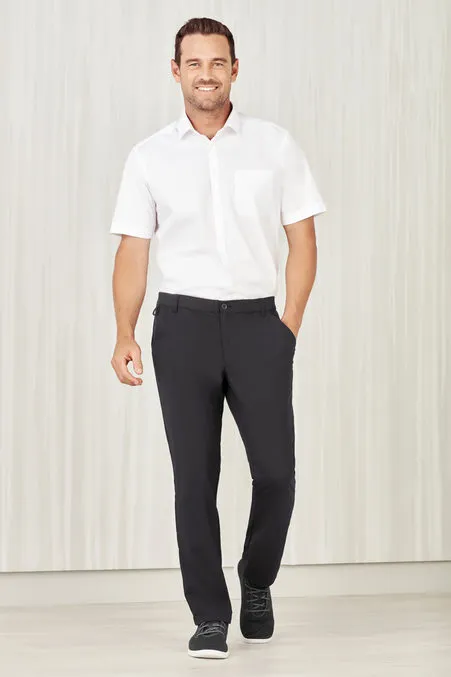 Mens Comfort Waist Flat Front Pant CL958ML