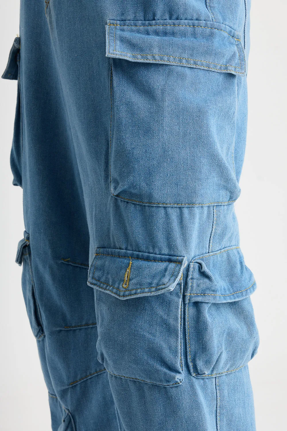Men's Faded Indigo Navigator Cargo