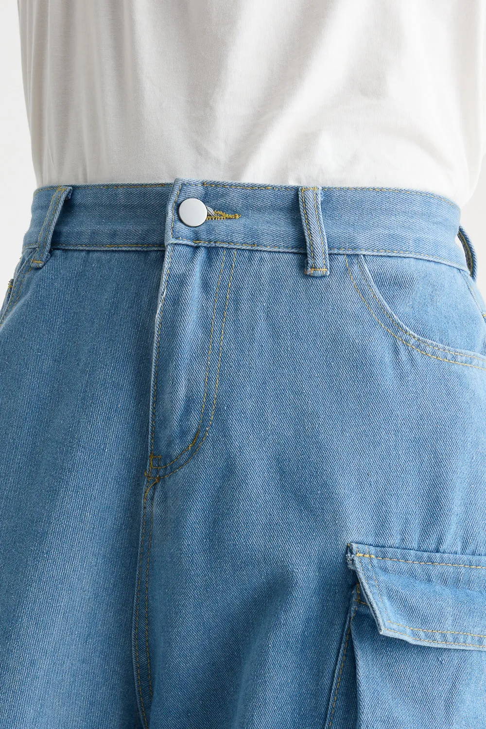 Men's Faded Indigo Navigator Cargo