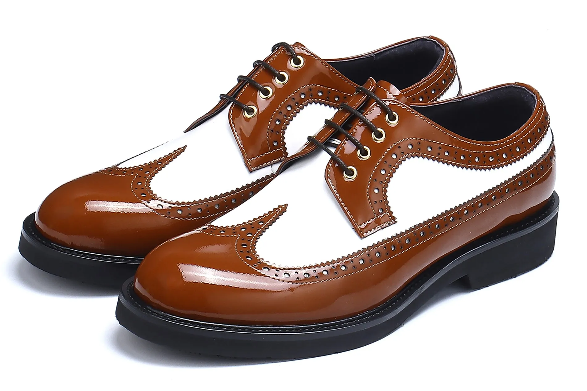 Men's Genuine Leather Casual Derby