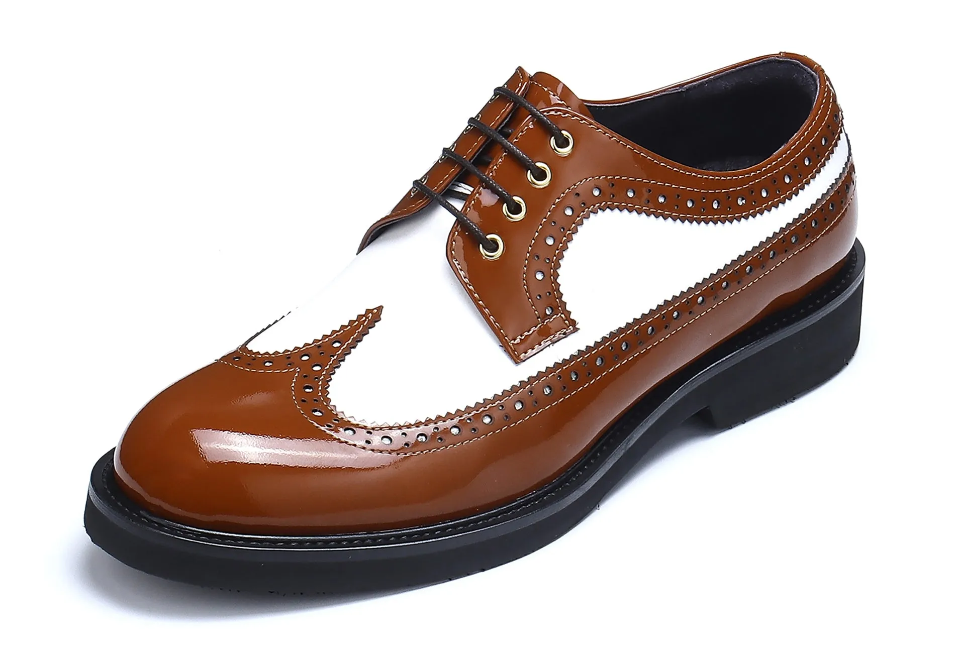 Men's Genuine Leather Casual Derby