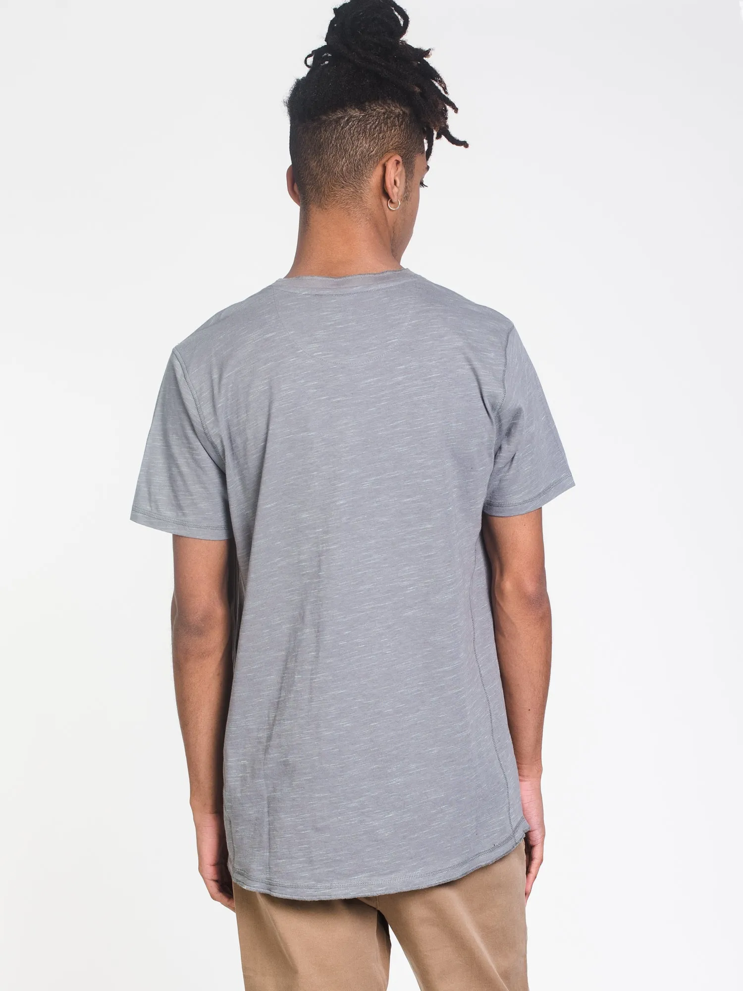 MENS HAL MELANGE HENLEY - CLEARANCE