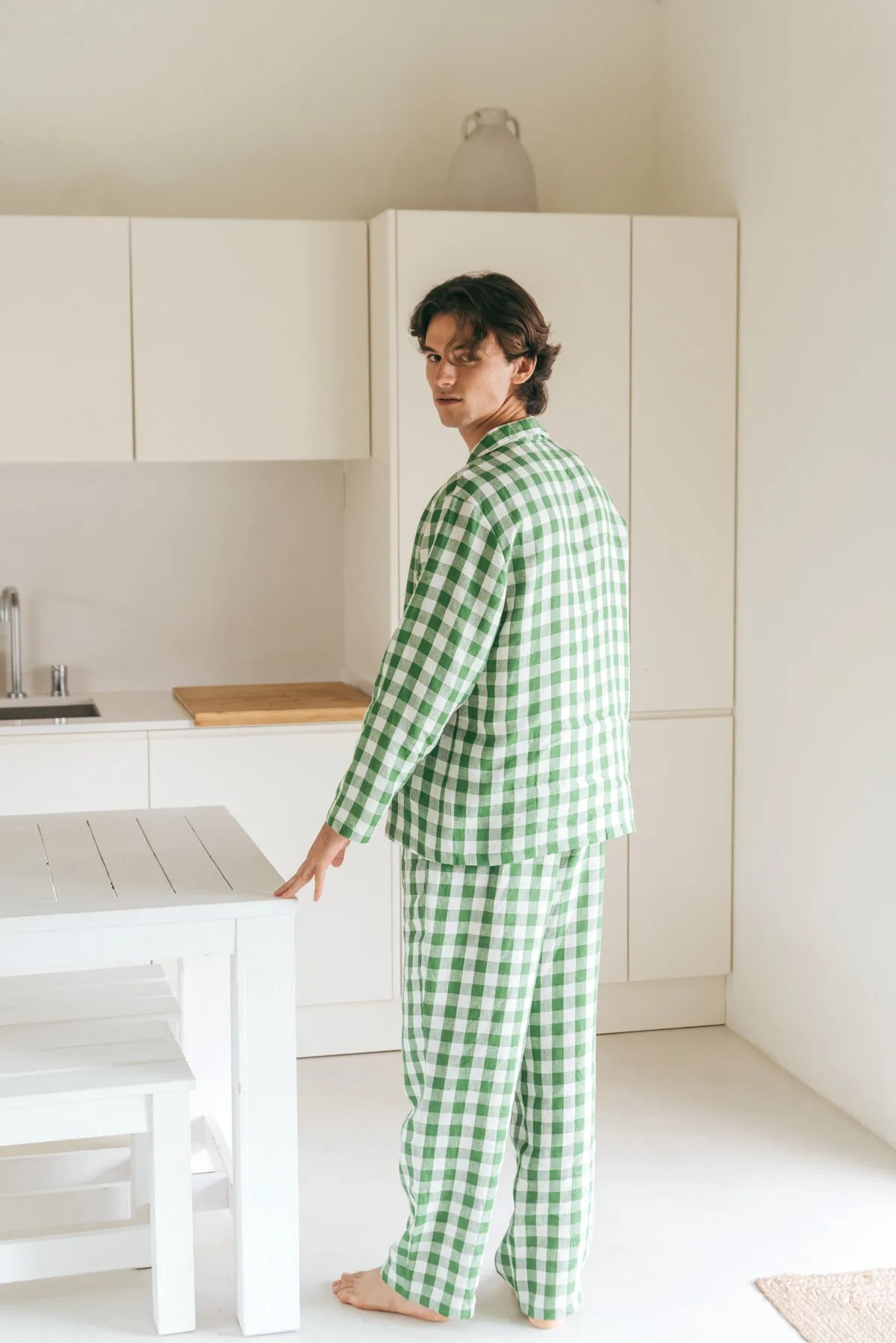 Men's Harry Classic Linen Pyjama Set