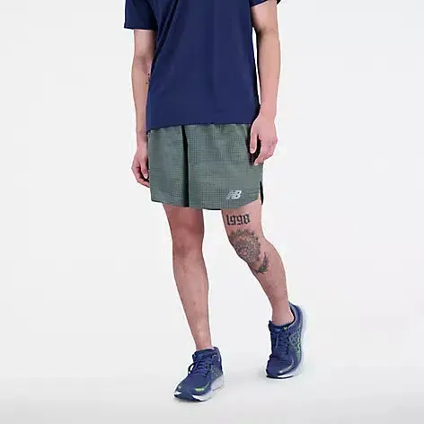 Men's IMP Run  5" Short - Deep olive green